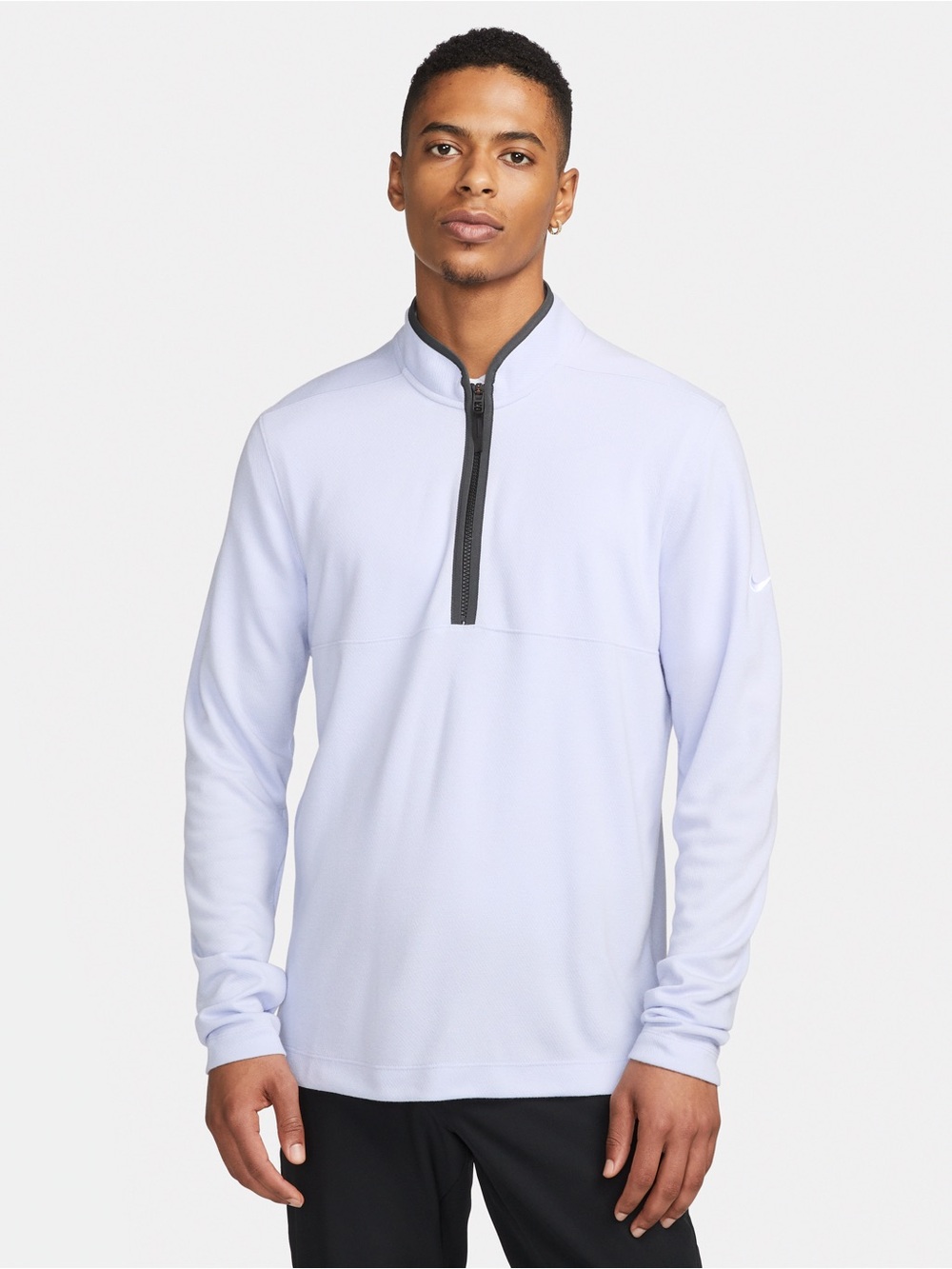 Nike Dri-FIT Victory Half-Zip Top - Oxygen Purple/White